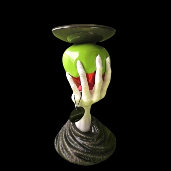 New Bath & Body Works Disney Evil Queen Candle Holder Poisoned Apple Snow White - Picture 8 of 11